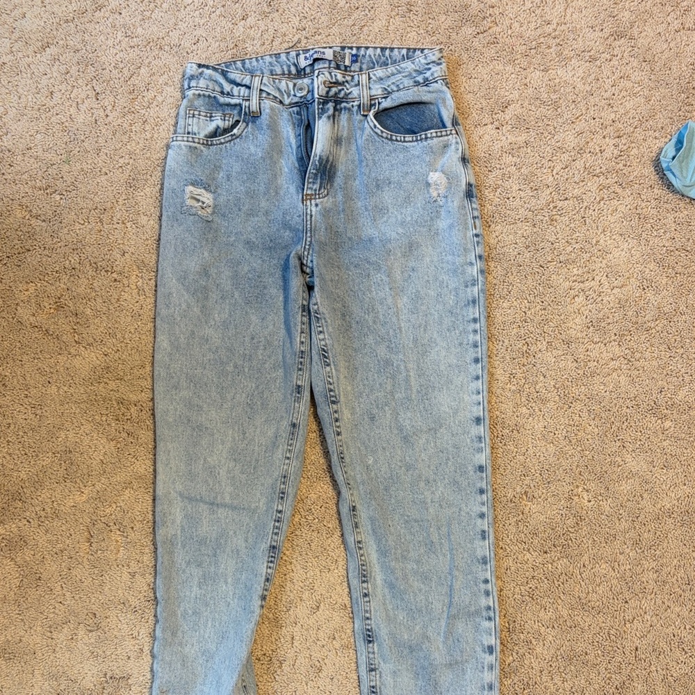 Classic High Rise Light Blue Jeans